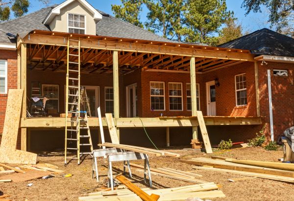 Porch Raising in Westlake